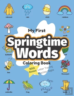 Bertrand.pt - My First Springtime Words Coloring Book