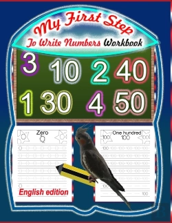 Bertrand.pt - My First Step To Write Numbers Workbook-English Edition