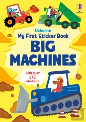 My First Sticker Book Big Machines