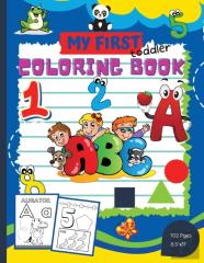 My First Toddler Coloring Book