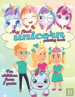 Bertrand.pt - My First Unicorn Coloring Book- For Children From 3 Years