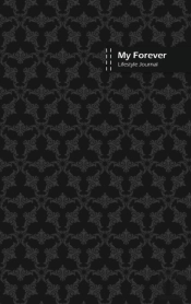 My Forever Lifestyle Journal, Blank Write-In Notebook, Dotted Lines, Wide Ruled, Size (A5) 6 X 9 In (Black)