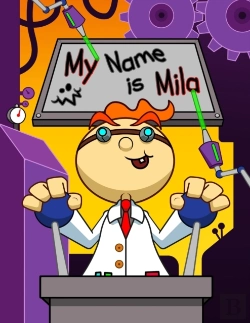 Bertrand.pt - My Name Is Mila: Fun Mad Scientist Theme