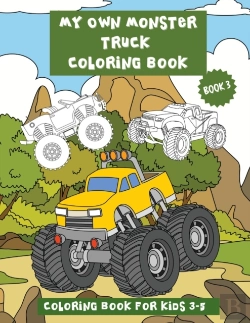 Bertrand.pt - My Own Monster Truck Coloring Book (Book 3).