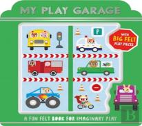 My Play Garage (With Big Felt Play Pieces)