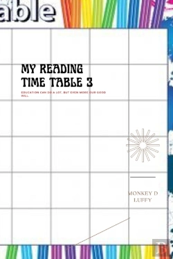 Bertrand.pt - My Reading Time Table 3
