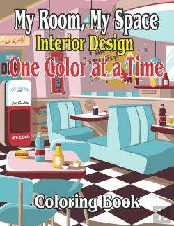 Bertrand.pt - My Room, My Space Interior Design One Color At A Time Coloring Book