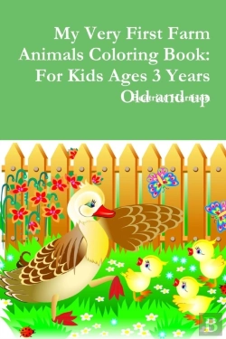 Bertrand.pt - My Very First Farm Animals Coloring Book: For Kids Ages 3 Years Old And Up