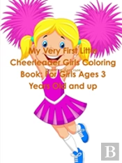 My Very First Little Cheerleader Girls Coloring Book