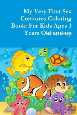 Bertrand.pt - My Very First Sea Creatures Coloring Book: For Kids Ages 3 Years Old And Up