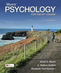 Bertrand.pt - Myers' Psychology For The Apâ® Course