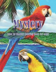 Mystery Color By Number Coloring Book For Adult