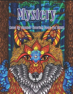 Bertrand.pt - Mystery Color By Number Coloring Book For Adult