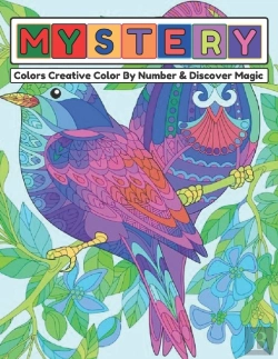 Bertrand.pt - Mystery Color By Number Coloring Book For Adult