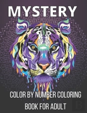 Mystery Color By Number Coloring Book For Adult