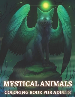 Bertrand.pt - Mystical Animals Coloring Book For Adults