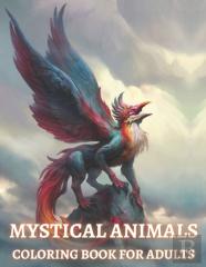 Mystical Animals Coloring Book For Adults
