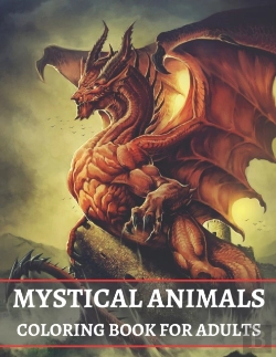 Bertrand.pt - Mystical Animals Coloring Book For Adults
