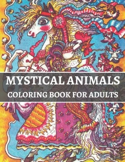 Bertrand.pt - Mystical Animals Coloring Book For Adults