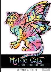 Mythic Cats Pocket Coloring Book