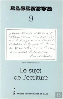 Bertrand.pt - N  9, Mai 1994 :  Le Sujet De L Ecriture Precede D Une Lettre Inedite  De Proust
