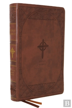 Bertrand.pt - Nabre, New American Bible, Revised Edition, Catholic Bible, Large Print Edition, Leathersoft, Brown, Thumb Indexed, Comfort Print