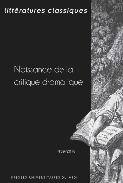 Bertrand.pt - Naissance De La Critique Dramatique