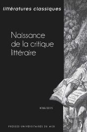Naissance De La Critique Litteraire