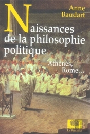 Naissances De La Philosophie Politique