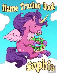 Name Tracing Book Sophia