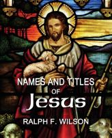 Names And Titles Of Jesus