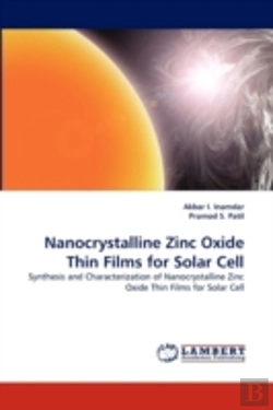 Bertrand.pt - Nanocrystalline Zinc Oxide Thin Films For Solar Cell