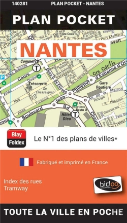 Bertrand.pt - Nantes Plan Pocket