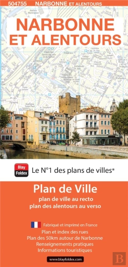 Bertrand.pt - Narbonne Et Alentours : Plan De Ville (Édition 2019)