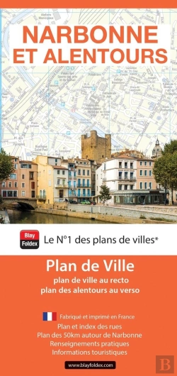 Bertrand.pt - Narbonne Et Alentours : Plan De Ville (Édition 2025)