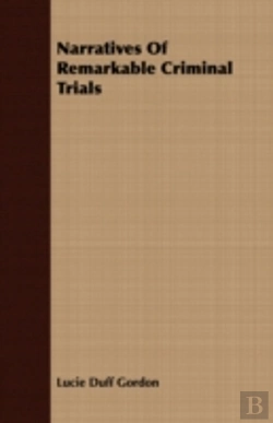 Bertrand.pt - Narratives Of Remarkable Criminal Trials