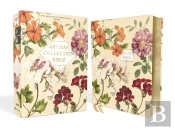 Nasb, Artisan Collection Bible, Leathersoft, Almond Floral, Red Letter, 1995 Text, Comfort Print