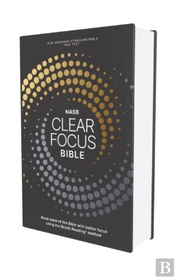 Bertrand.pt - Nasb, Clear Focus Bible, Hardcover, Charcoal/Gold