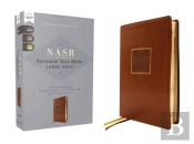 Nasb, Personal Size Bible, Large Print, Leathersoft, Brown, Red Letter, 1995 Text, Comfort Print