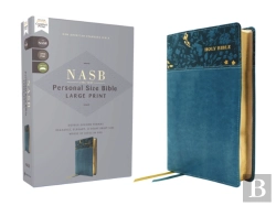 Bertrand.pt - Nasb, Personal Size Bible, Large Print, Leathersoft, Teal, Red Letter, 1995 Text, Comfort Print