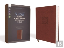 Bertrand.pt - Nasb, Super Giant Print Reference Bible (Font Size: 16.5-Point), Leathersoft, Brown, Red Letter, 1995 Text, Comfort Print