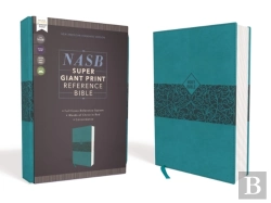 Bertrand.pt - Nasb, Super Giant Print Reference Bible (Font Size: 16.5-Point), Leathersoft, Teal, Red Letter, 1995 Text, Comfort Print