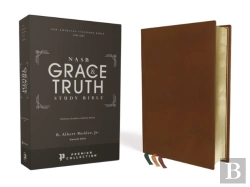 Bertrand.pt - Nasb, The Grace And Truth Study Bible, Premium Goatskin Leather, Brown, Premier Collection, Black Letter, 1995 Text, Art Gilded Edges, Comfort Print
