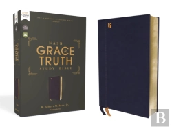 Bertrand.pt - Nasb, The Grace And Truth Study Bible (Trustworthy And Practical Insights), Leathersoft, Navy, Red Letter, 1995 Text, Comfort Print
