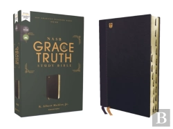Bertrand.pt - Nasb, The Grace And Truth Study Bible (Trustworthy And Practical Insights), Leathersoft, Navy, Red Letter, 1995 Text, Thumb Indexed, Comfort Print