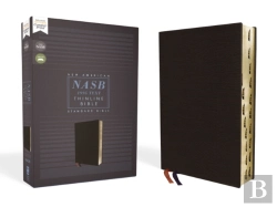 Bertrand.pt - Nasb, Thinline Bible, Bonded Leather, Black, Red Letter, 1995 Text, Thumb Indexed, Comfort Print