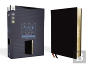 Nasb, Thinline Bible, Large Print, Bonded Leather, Black, Red Letter, 1995 Text, Comfort Print