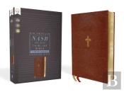 Nasb, Thinline Bible, Large Print, Leathersoft, Brown, Red Letter, 1995 Text, Comfort Print
