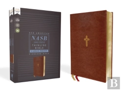 Bertrand.pt - Nasb, Thinline Bible, Large Print, Leathersoft, Brown, Red Letter, 1995 Text, Comfort Print