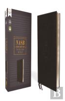 Nasb, Thinline Bible, Leathersoft, Black, Red Letter, 2020 Text, Comfort Print